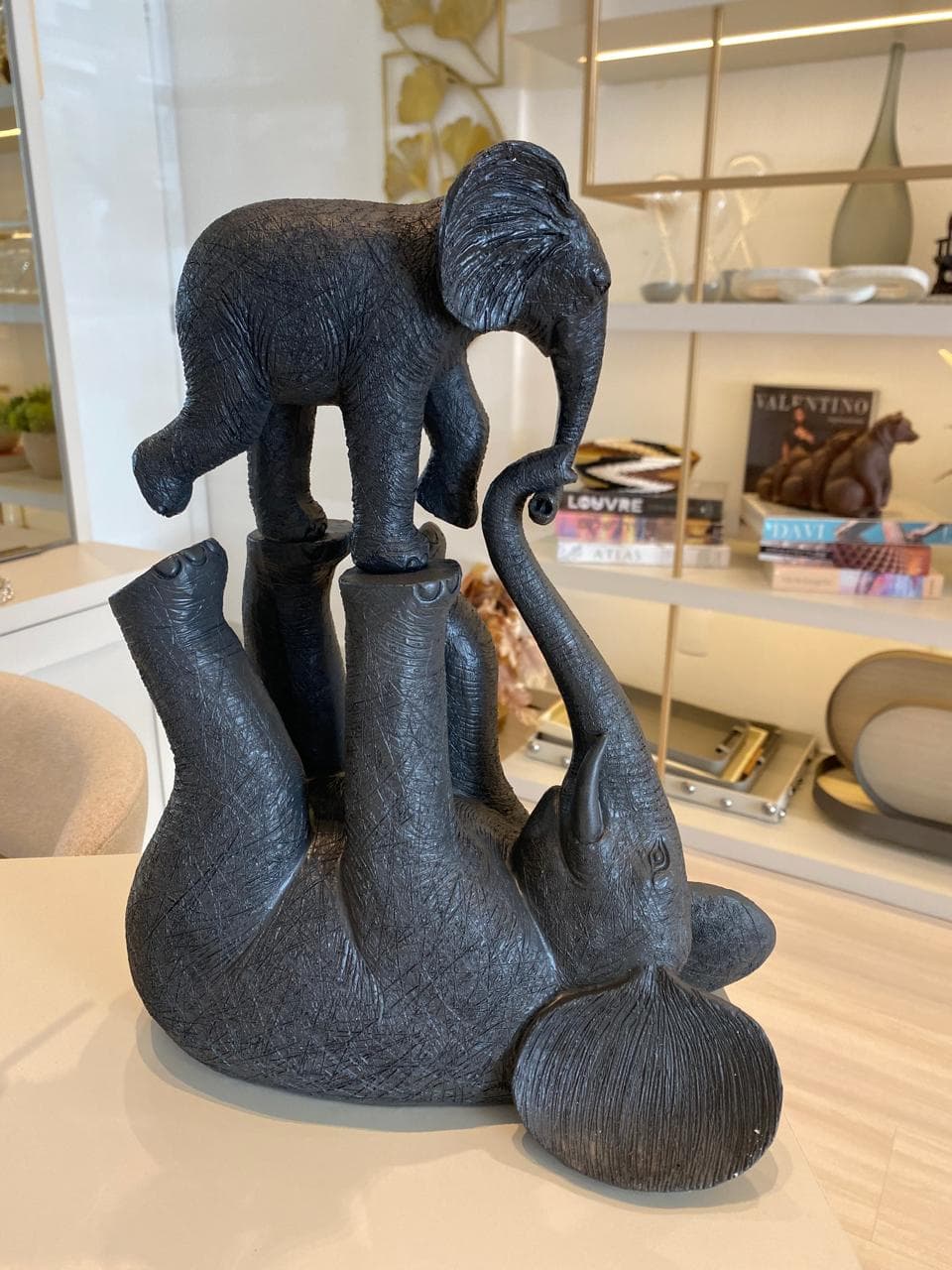 Escultura Elefantes em Família