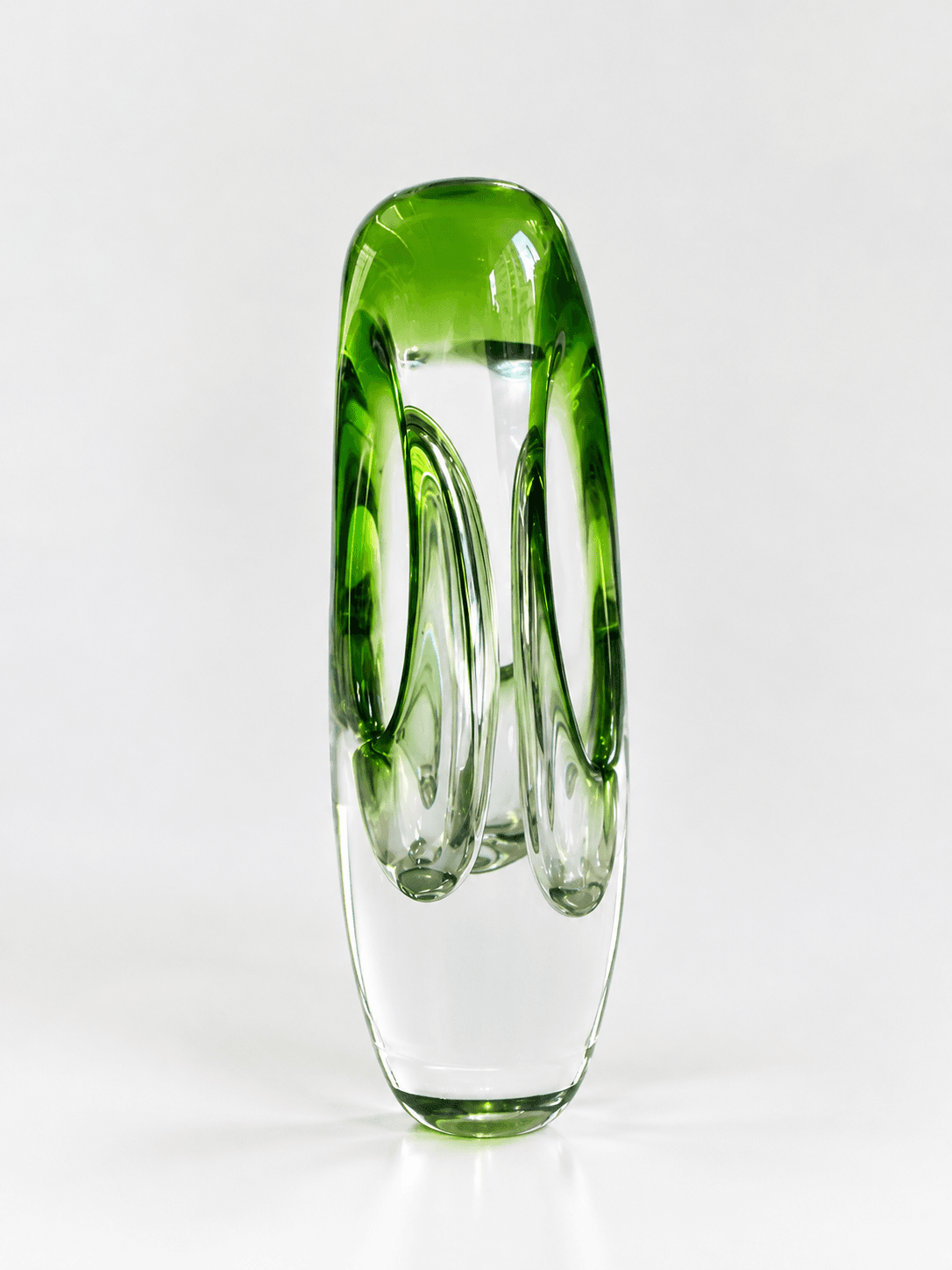 Vaso Cristal Okinawa Verde